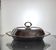 English silver-plated covered vegetable dish