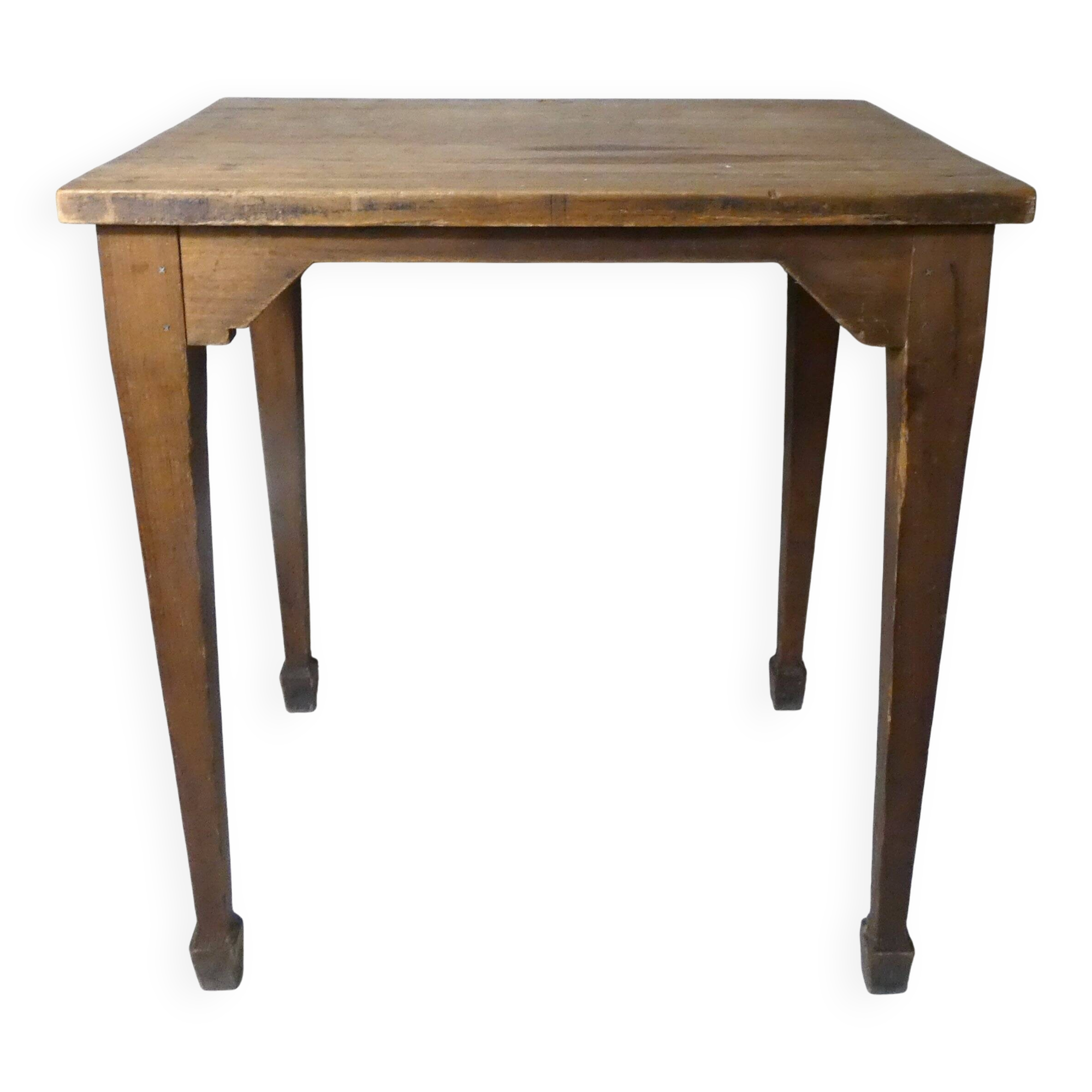 vintage wooden writing desk side table