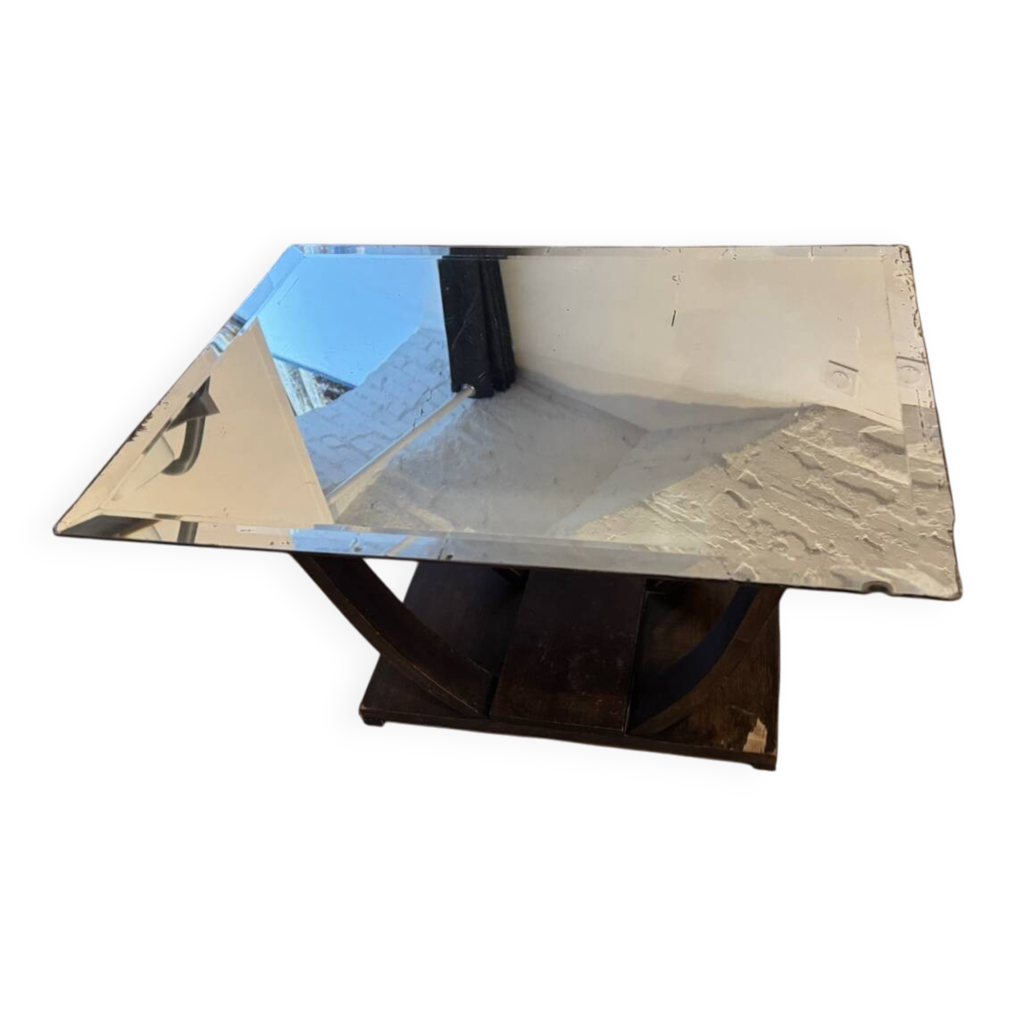 Mirror coffee table