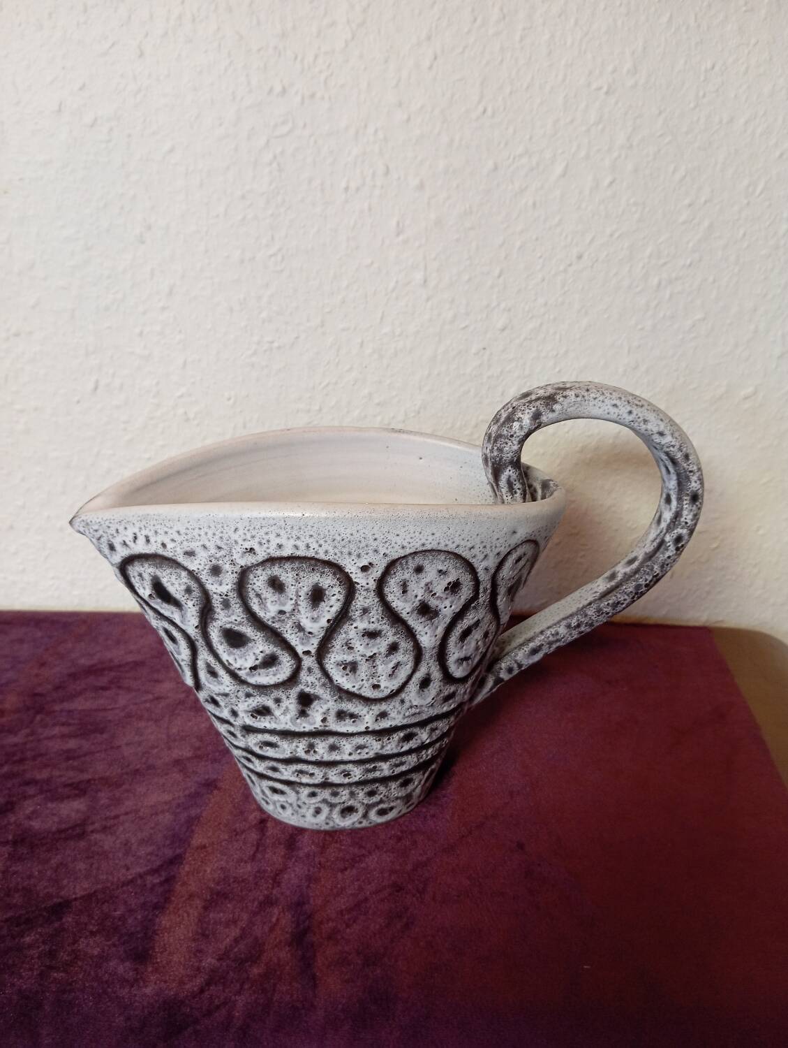 Vintage pitcher signed Jean Austruy