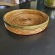 Plateau en rotin vintage