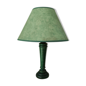 Lampe à poser en bois