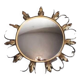 Miroir soleil " œil-de-sorcière " 50s. deknudt hollywood regency