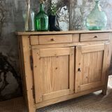 Parisian raw wood buffet