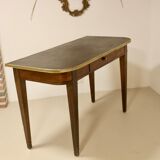 Console or half-moon desk with drawer