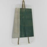 Carl Aubock Vienna Rare Brass Wall Mirror No. 38, Austria, 1950s