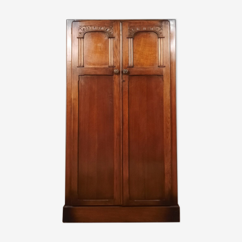 English wardrobe in Art Deco style