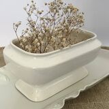 Bowl, planter, centrepiece, white porcelain