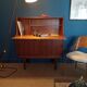 Scandinavian secretary in Mahjongg teak for Samcom