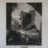 Pieter Van Laer, The Children, engraving, eighteenth century