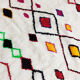 206x160cm moroccan berbere carpet
