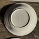 Set of 5 thick white deep plates, no brand, D21.5.