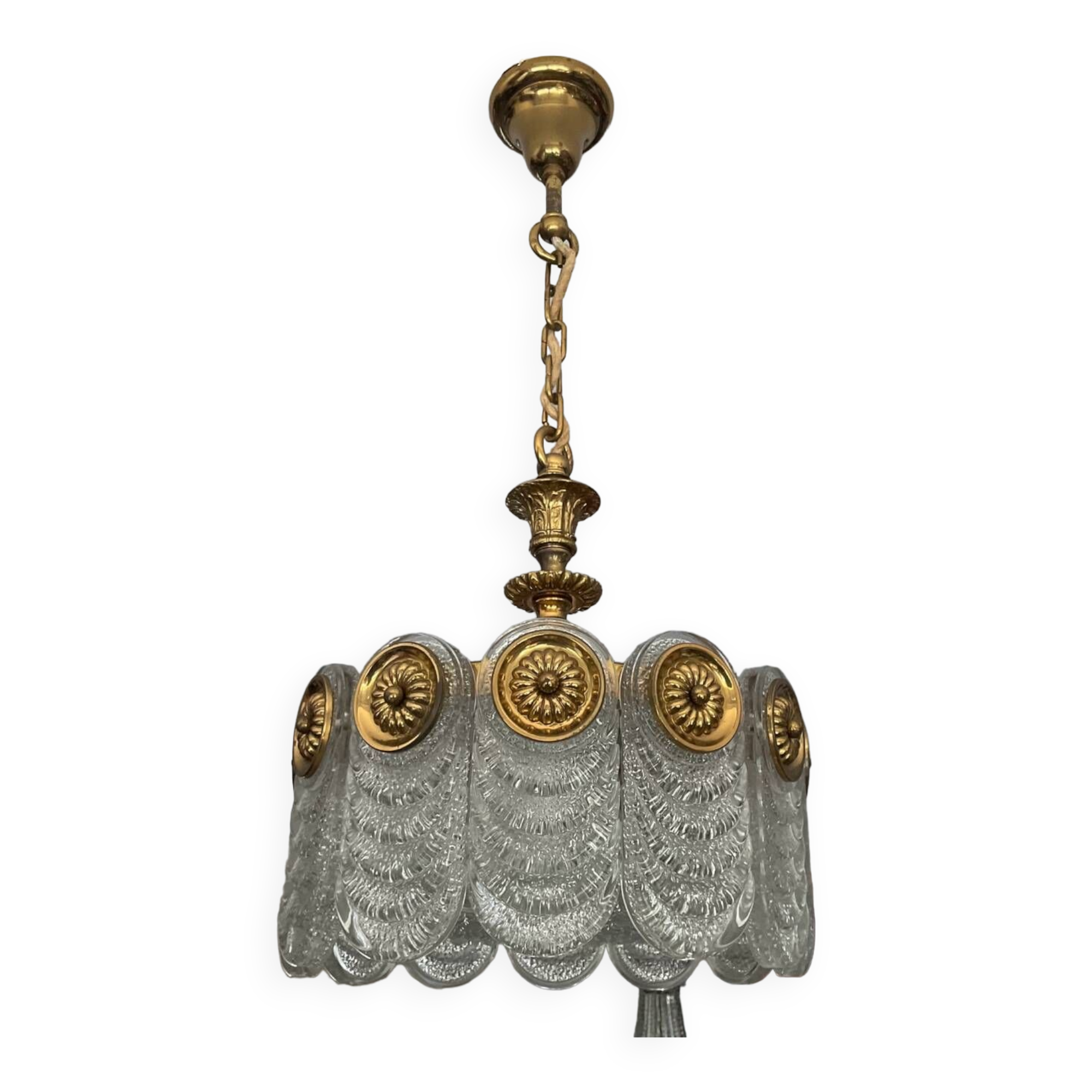 Vintage Kaiser Leuchten chandelier from the 60s