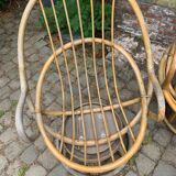 Salon de jardin en rotin