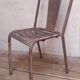 Chaise industrielle tolix t4 métal 1930-1940