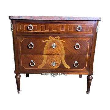 Restored Louis XVI style chest of drawers