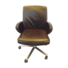 2000s Emmegi leather Italian office chair