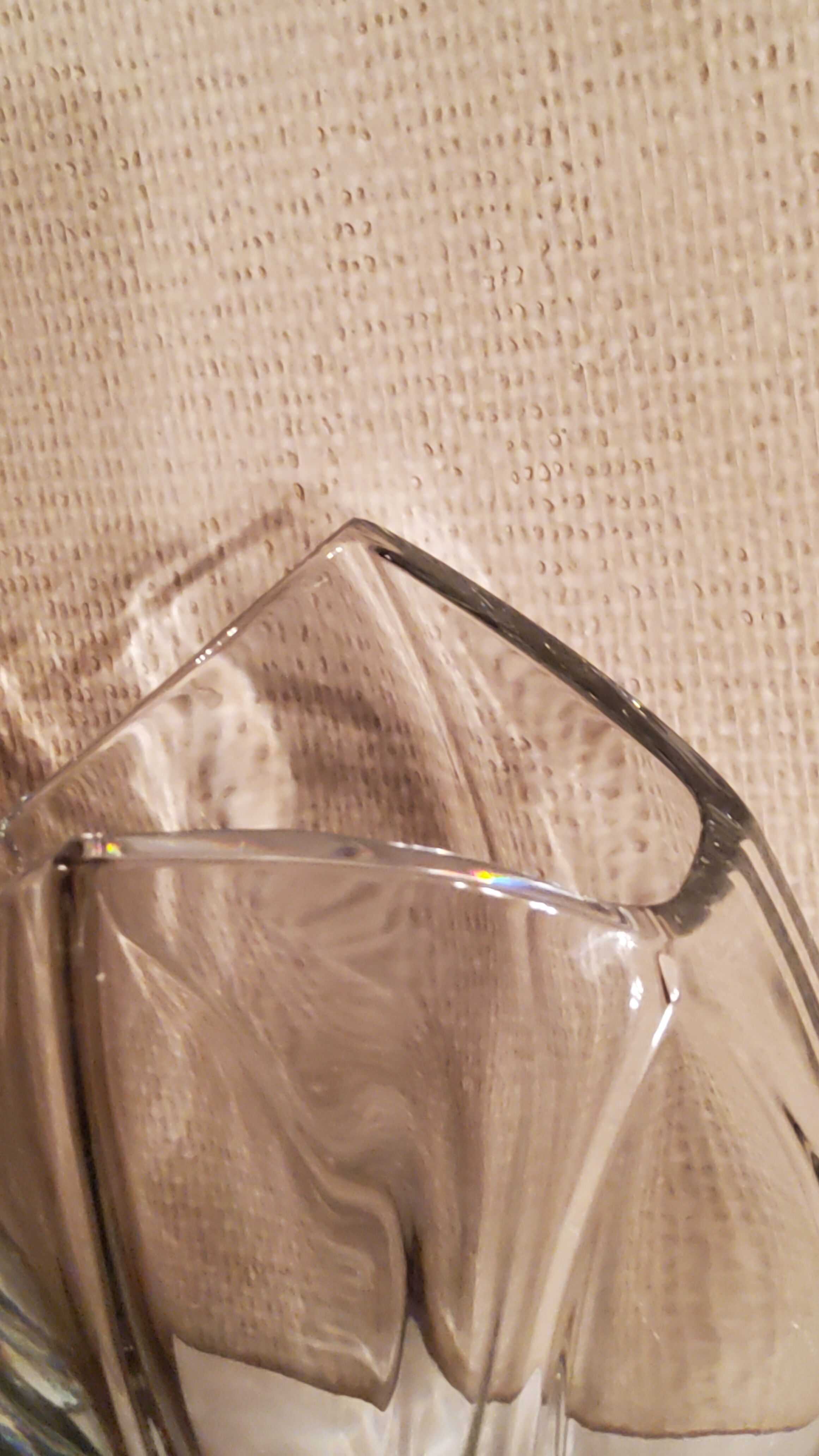 Baccarat vase signed Robert Rigot model Giverny 28cm