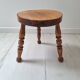 Tabouret tripode vintage