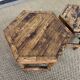 Pair of small side tables / Rattan sofa ends