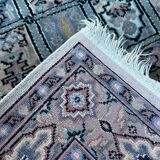 Pair of Persian rugs in wool and silk
