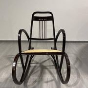 Secession rocking chair no. 7211 by Marcel Kammerer for Thonet