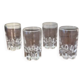 4 verres à liqueur anciens