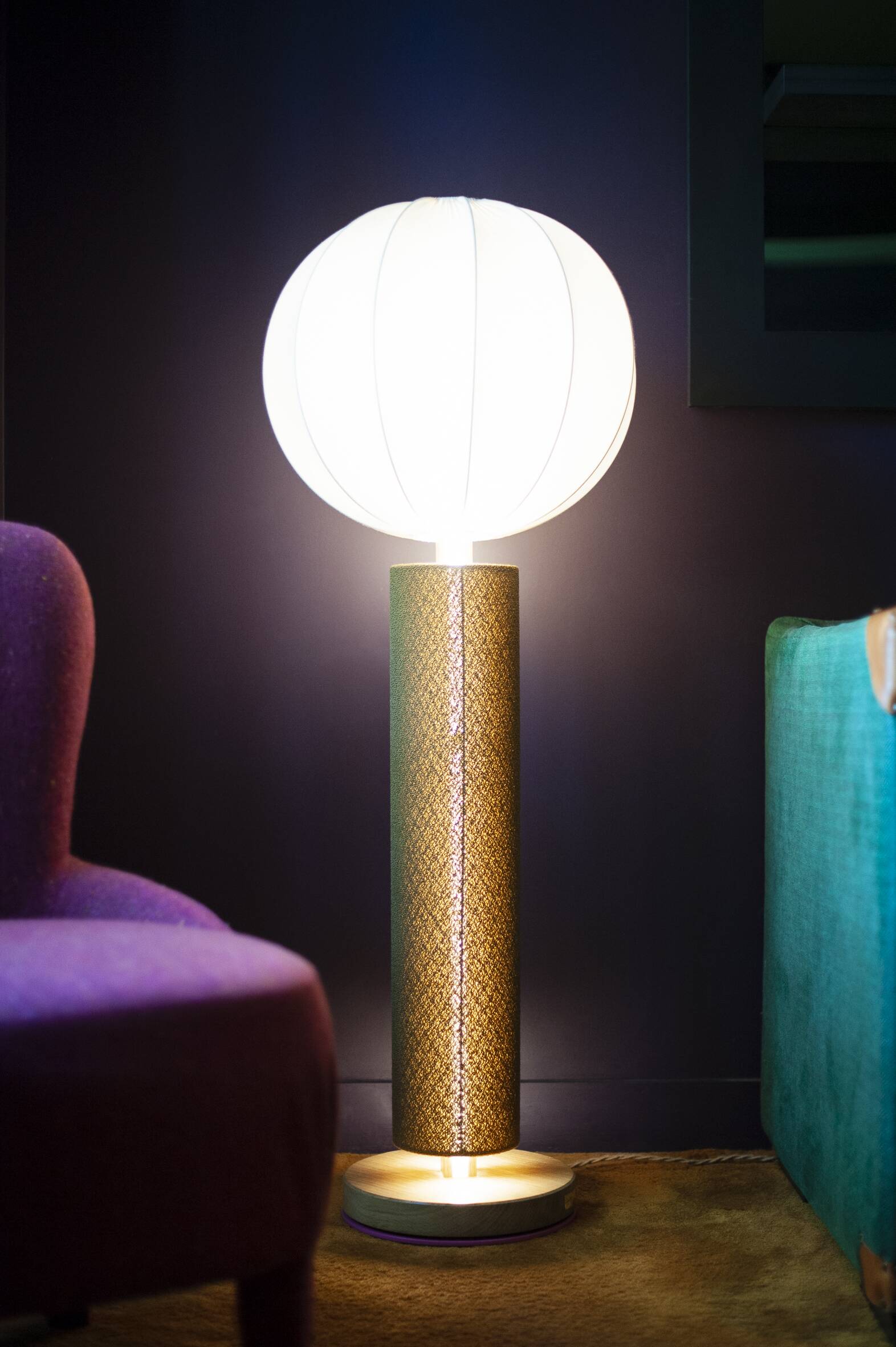 Mima #1 Floor Lamp, 2000s, Cotton / Angélique Delaire /