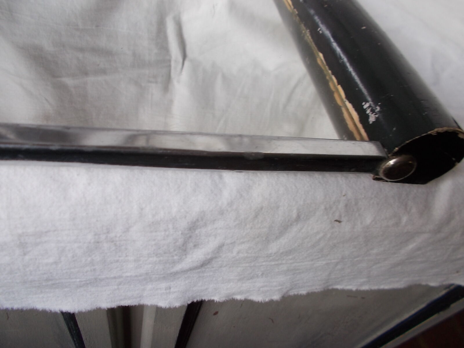 Black Art Deco tray and mirror