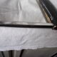 Black Art Deco tray with mirror