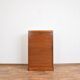 Mid-century danish teak tambour cabinet, 1960