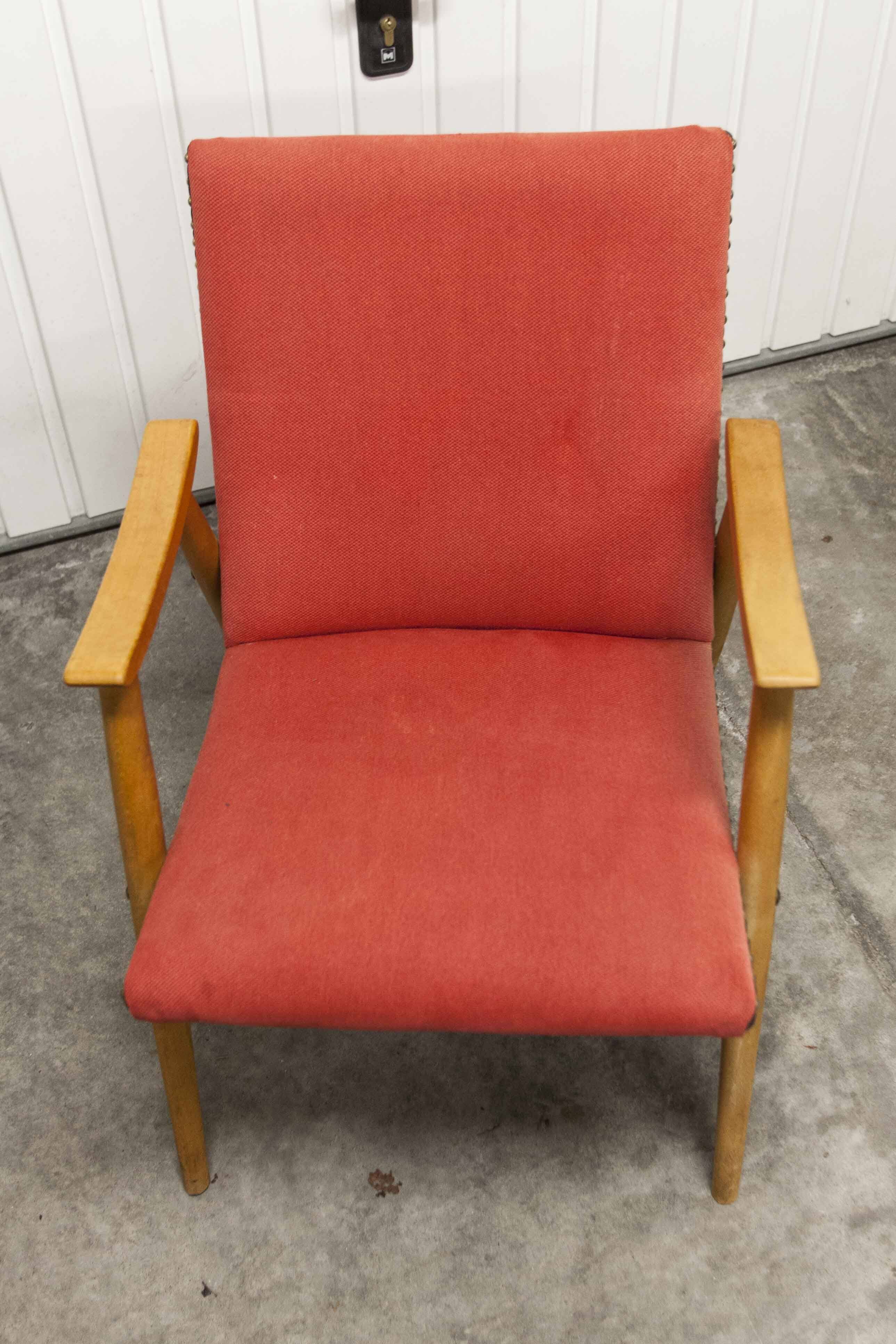 Scandinavian rockabilly armchair 1950s