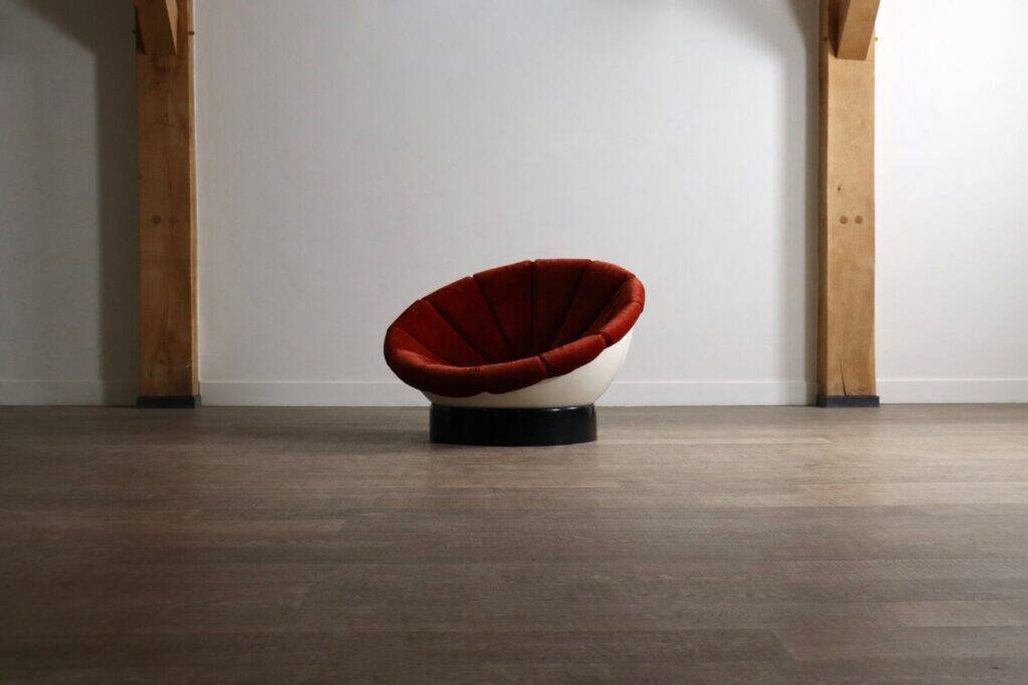 Luciano Frigerio Girasole lounge chair, Italy 1960s