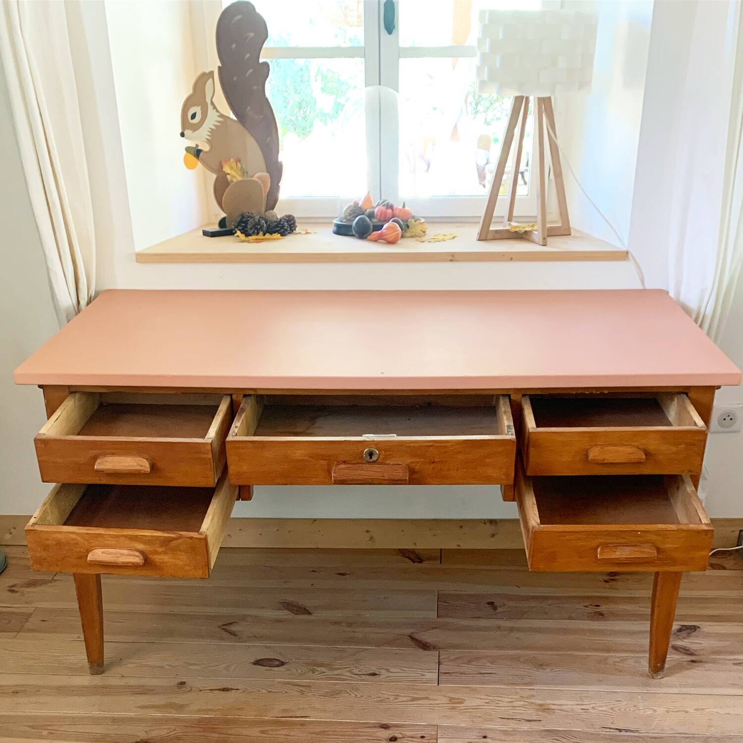 Vintage administration desk