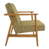 Green mottled Z armchair