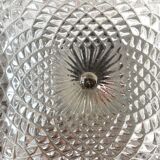 Vintage square and curved ceiling light.