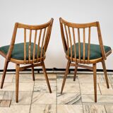Set of Four Oak Chairs by Antonín Šuman, 1960s, Czechoslovakia