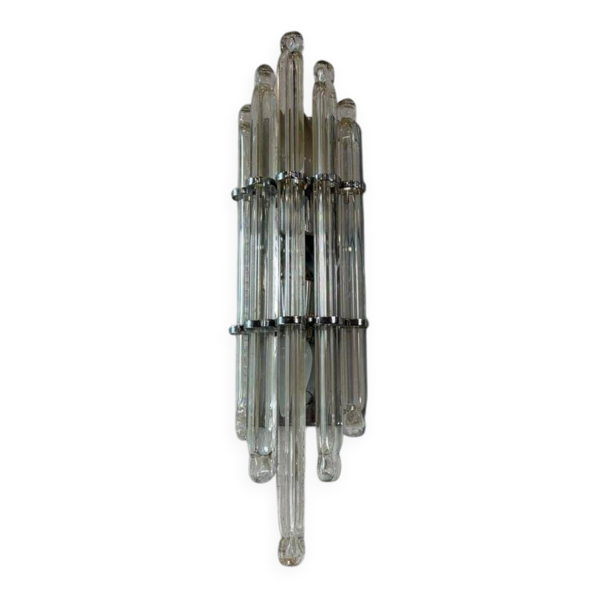 Vintage crystal wall sconce / KOLARZ Leuchten wall lamp