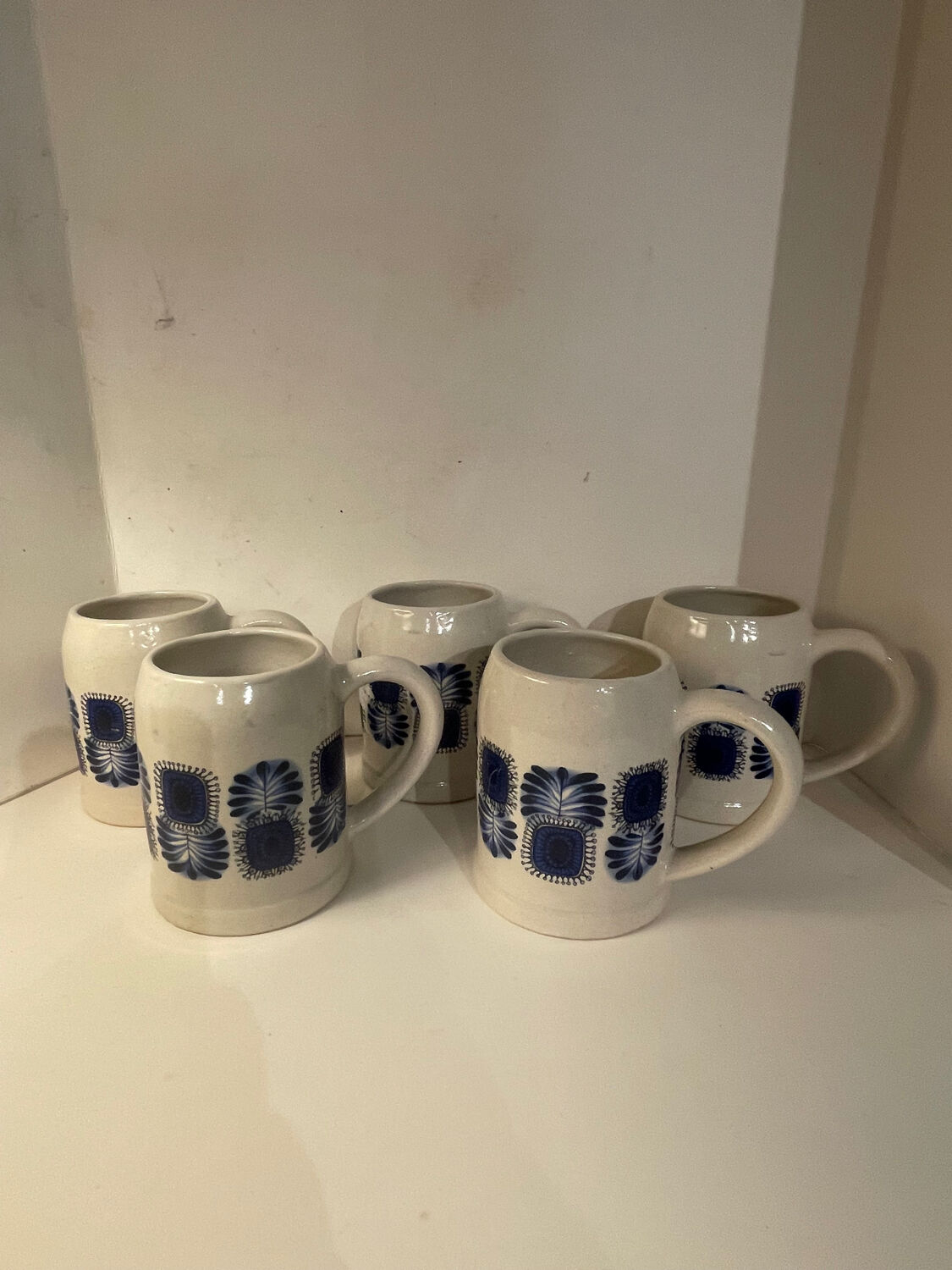 Vintage ceramic mugs from Limoges