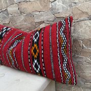 Moroccan pillowcase, Berber cushion cover, woven pillowcase