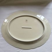 Limoges Bernardaud large oval plate in porcelain
