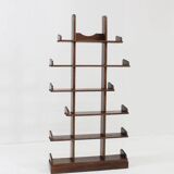 Vintage brutalist shelving unit bookcase 1970s