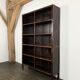 Vintage bookcase asian black