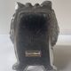 Vintage zoomorphic owl ice bucket