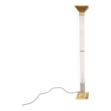 Vintage Brass and Lucite Floor Lamp, 1970s