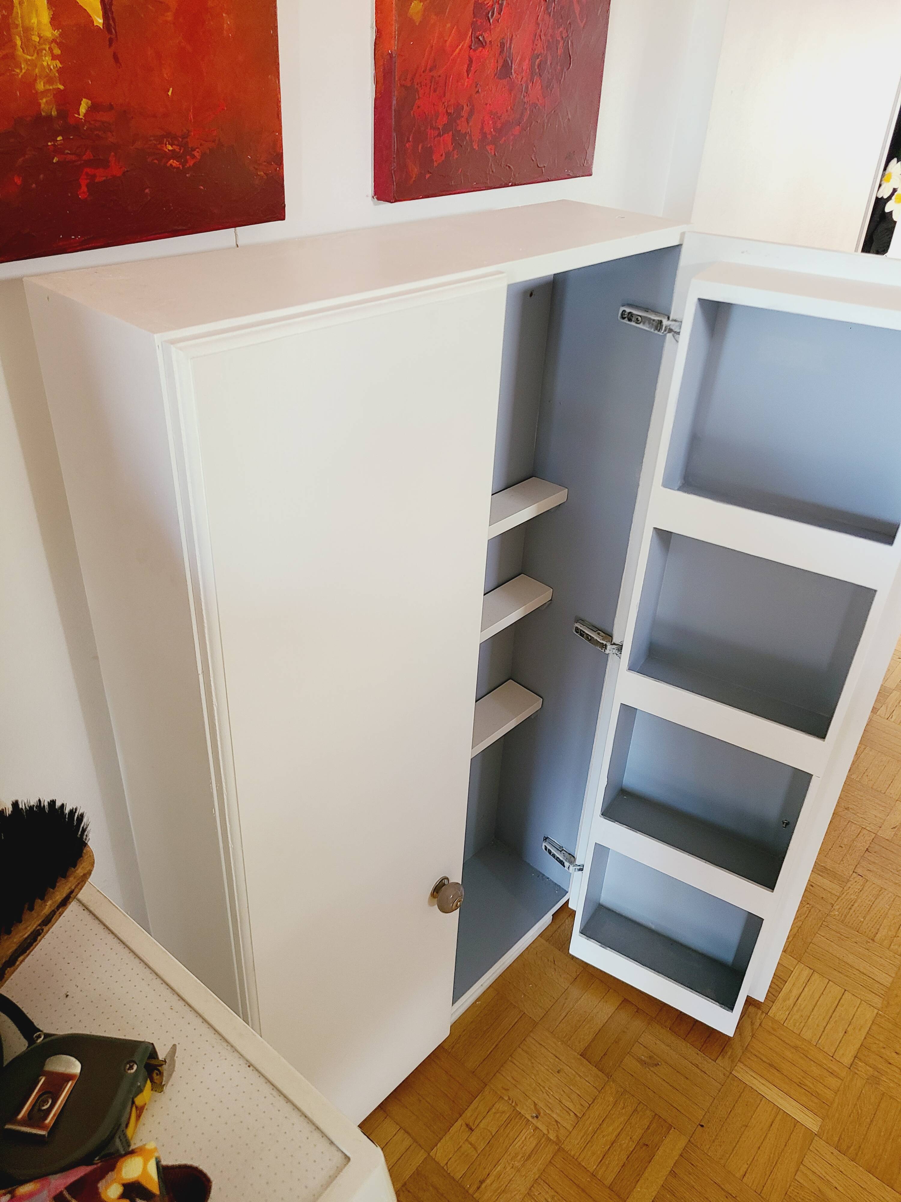 111 cm carpenter hanging cabinet