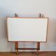 Folding wooden table