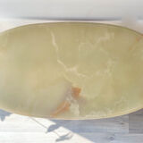 Marble and bronze coffee table Neoclassical style