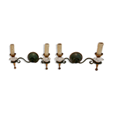 Pair of wall lights, 1940