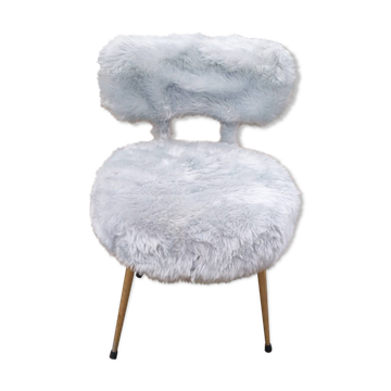 Chaise "moumoute" Pelfran